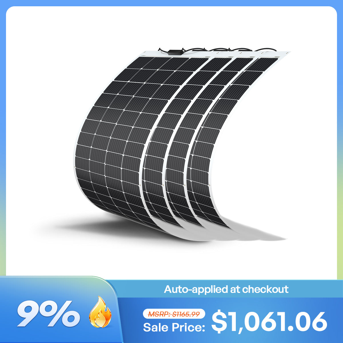 200W Flexible Solar Panel