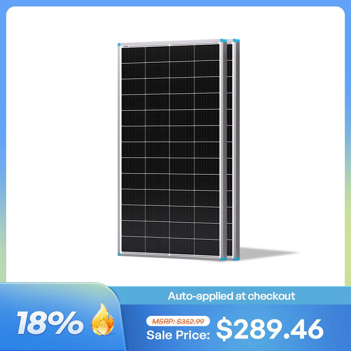 100/175/200W N-Type Solar Panel