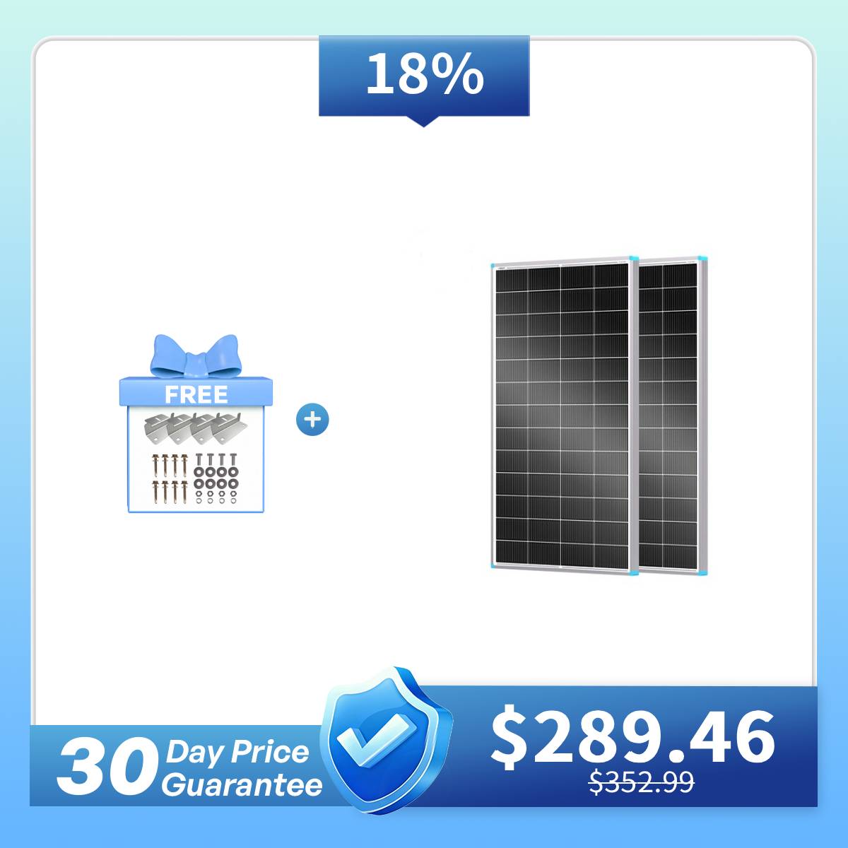 100/175/200W N-Type Solar Panel