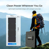 Solar Suitcase N-Type 300W 100W Lightweight Portable Solar Panel Renogy