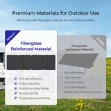 Solar Suitcase N-Type 300W 100W Lightweight Portable Solar Panel Renogy