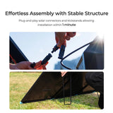 Solar Suitcase N-Type 300W 100W Lightweight Portable Solar Panel Renogy