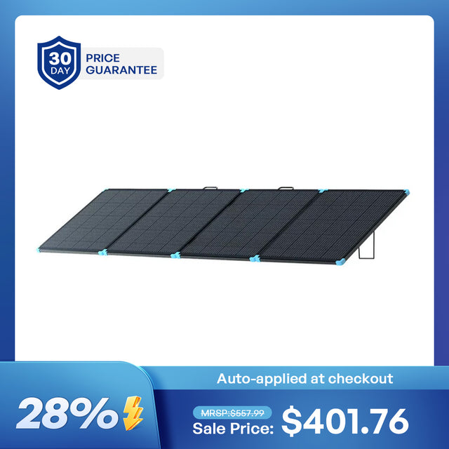 Renogy 400W Lightweight Portable Solar Panel Suitcase