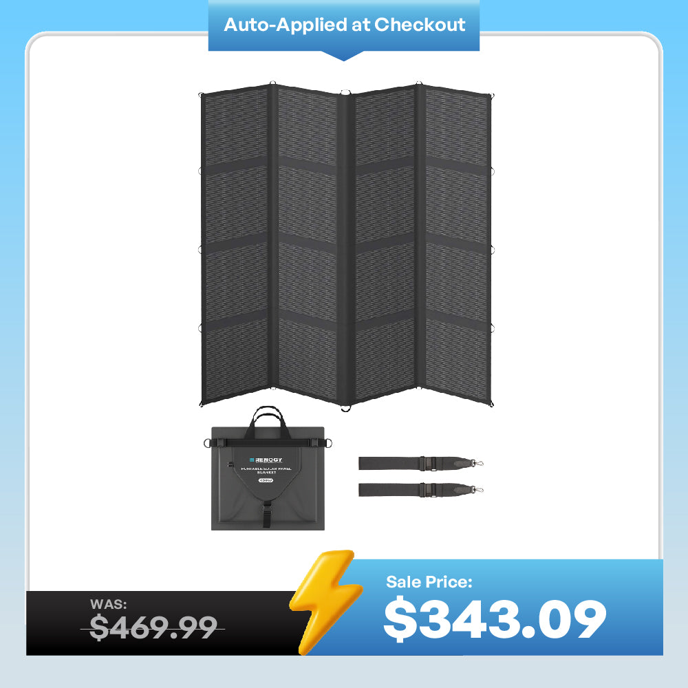 200/400W N-Type Portable Solar Panel Blanket