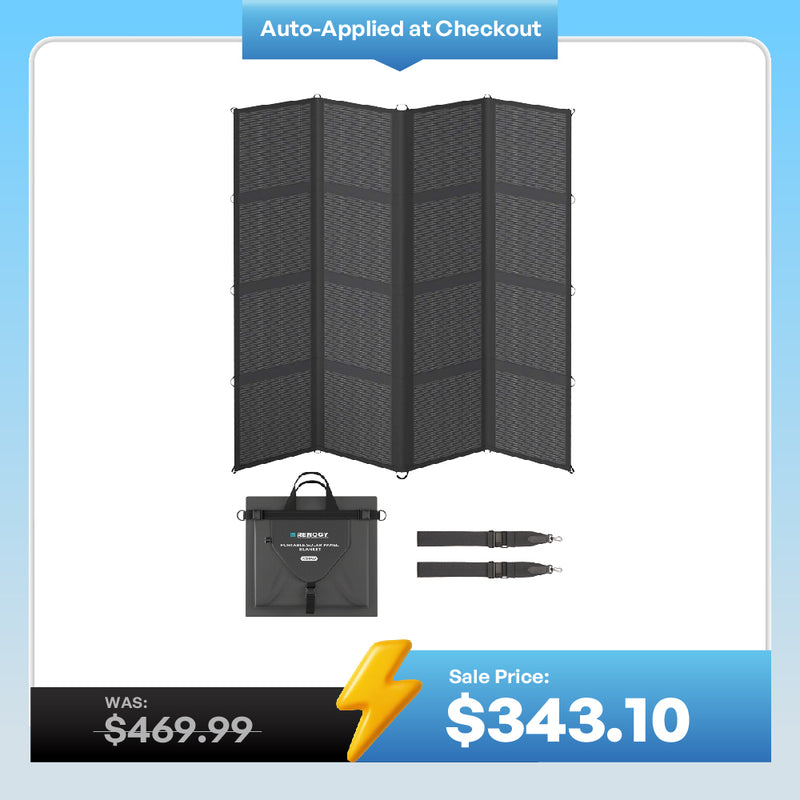 200/400W N-Type Portable Solar Panel Blanket