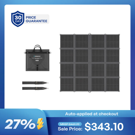 Renogy 400W N-Type Portable Solar Panel Blanket