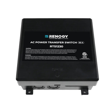 120V 30 Amp Automatic Transfer Switch Renogy