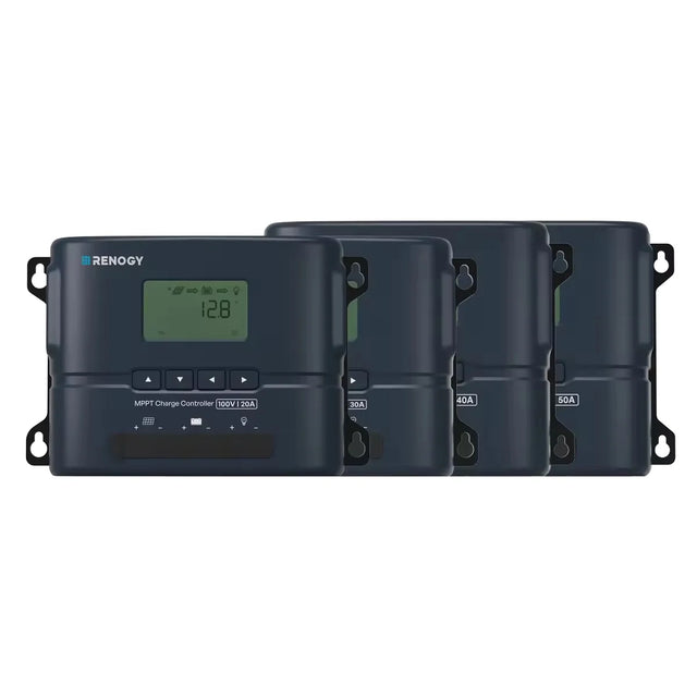 Rover 2 12V/24V 20A/30A/40A/50A Compact MPPT Charge Controller with Bluetooth
