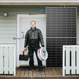 N-Type Bifacial 2PCS 590W Monocrystalline Solar Panel Renogy