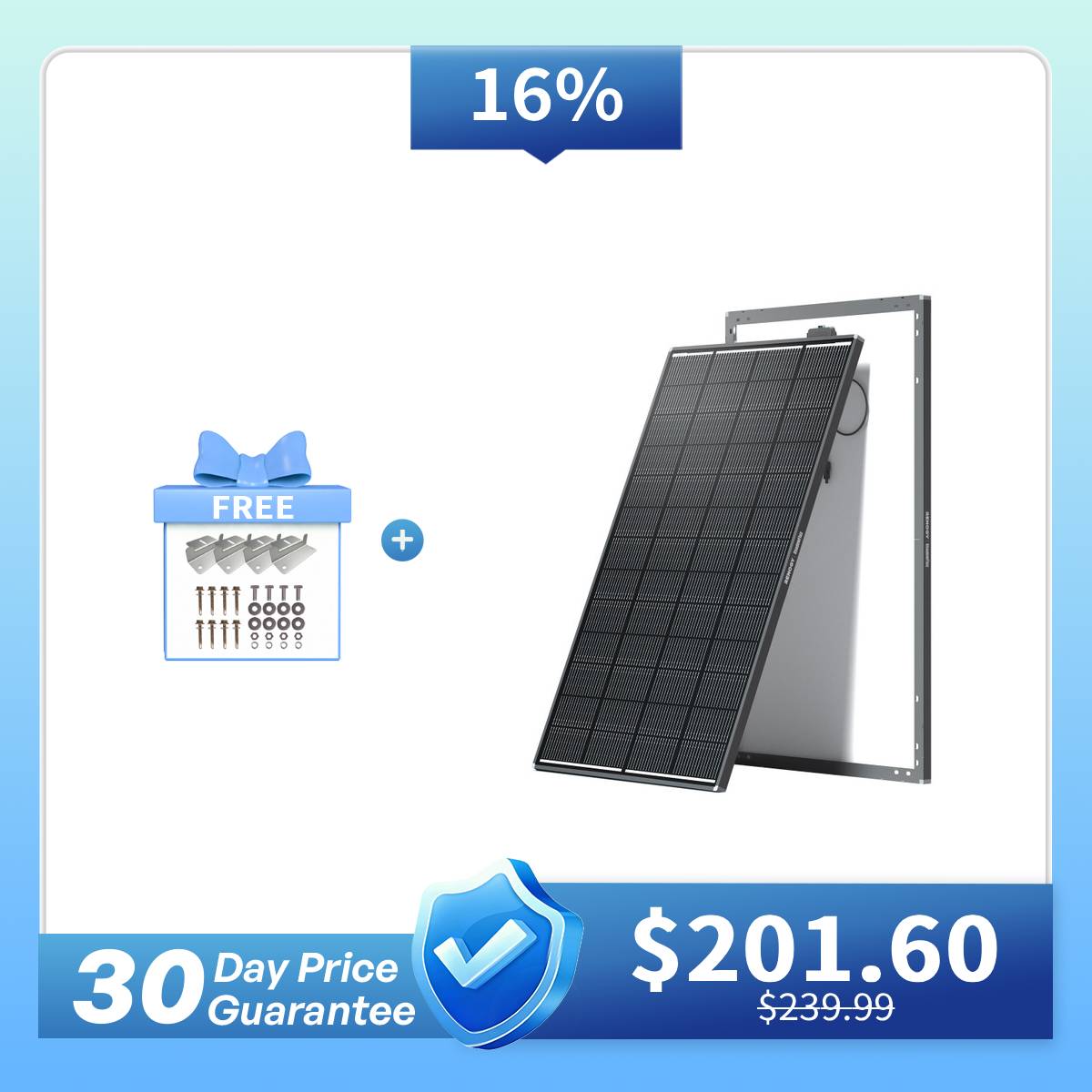 ShadowFlux™ 120W/200W N-Type Anti-Shading Solar Panel