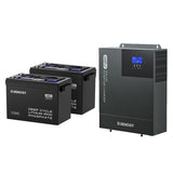 48V Premium Backup System – 50Ah Self-Heating LiFePO4 Battery & 3500W Pure Sine Wave Solar Inverter Charger