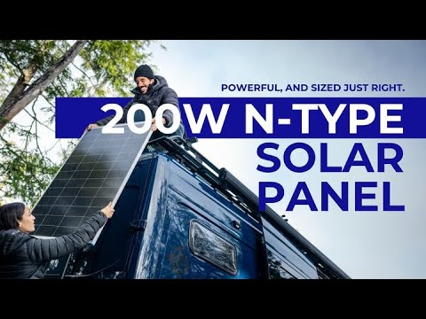Introducing Renogy 200W N-TYPE Solar Panel