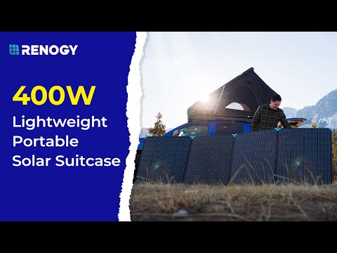 Introducing Renogy 400W Lightweight Solar Panel