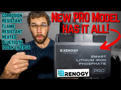 Renogy PRO 100ah 12v LiFePO4 Battery