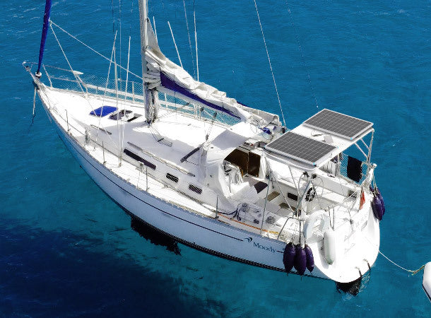 Renogy N-Type solar panels for marine use