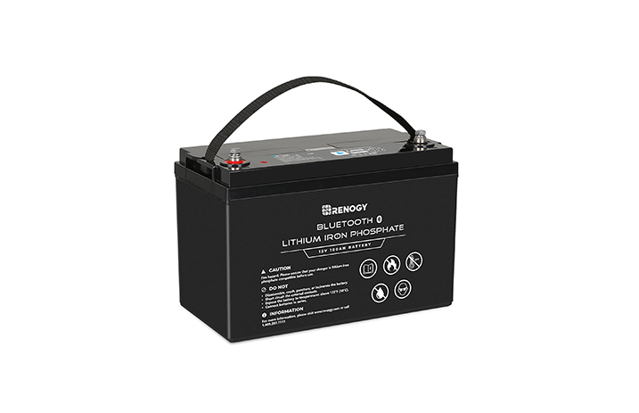 12V 100Ah Lithium Iron Phosphate Battery With Bluetooth